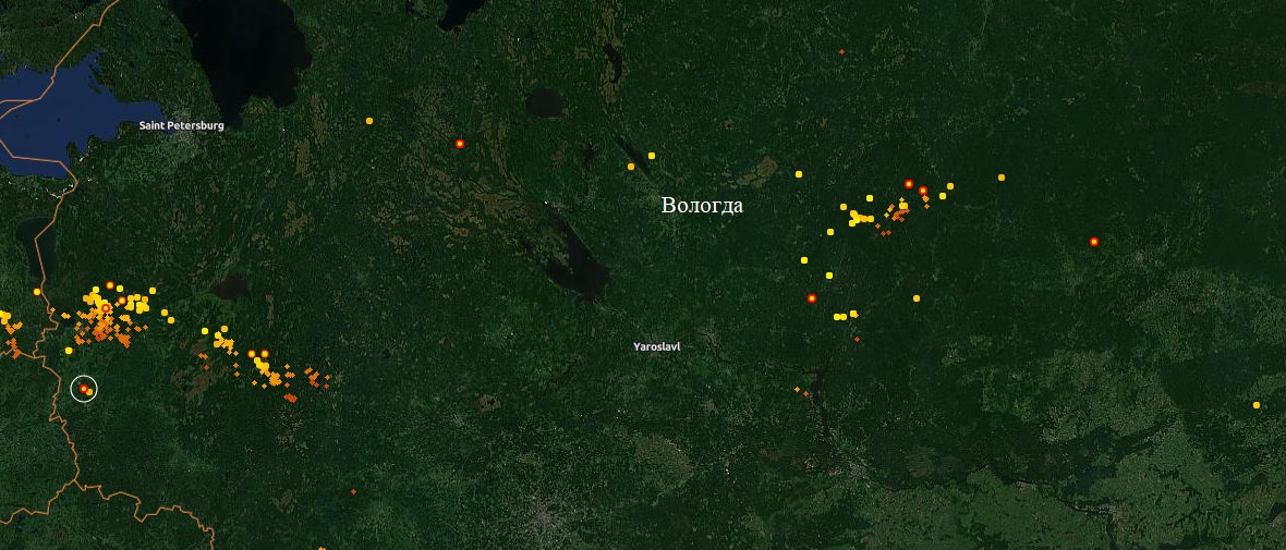 Аномальная жара и грозы: на Вологодскую область надвигается опасная погода